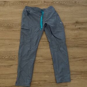 Figs Graphite Yola Skinny Scrub Pants Size XS petite